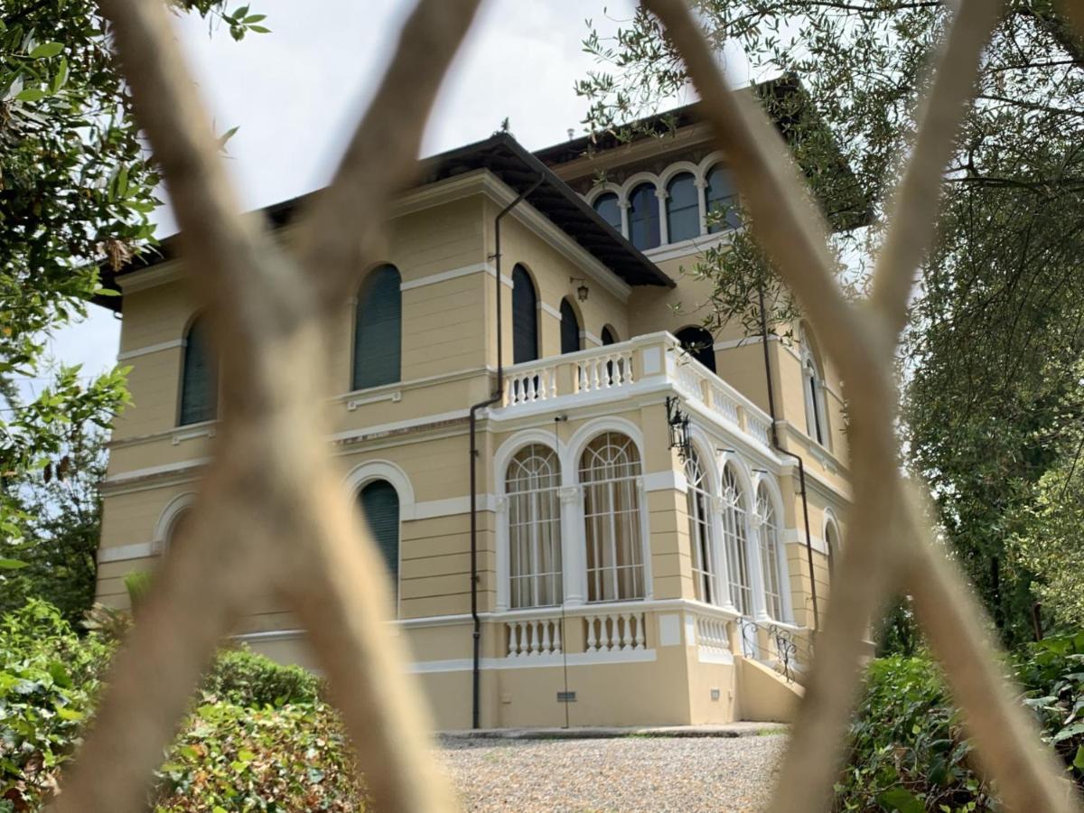 Villa Maria Luisa . Splendida Villa Liberty Lucca Bagian luar foto