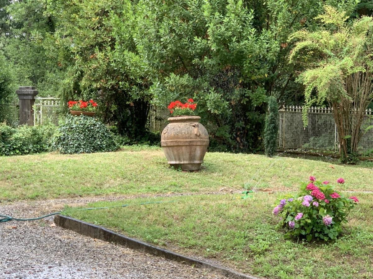 Villa Maria Luisa . Splendida Villa Liberty Lucca Bagian luar foto